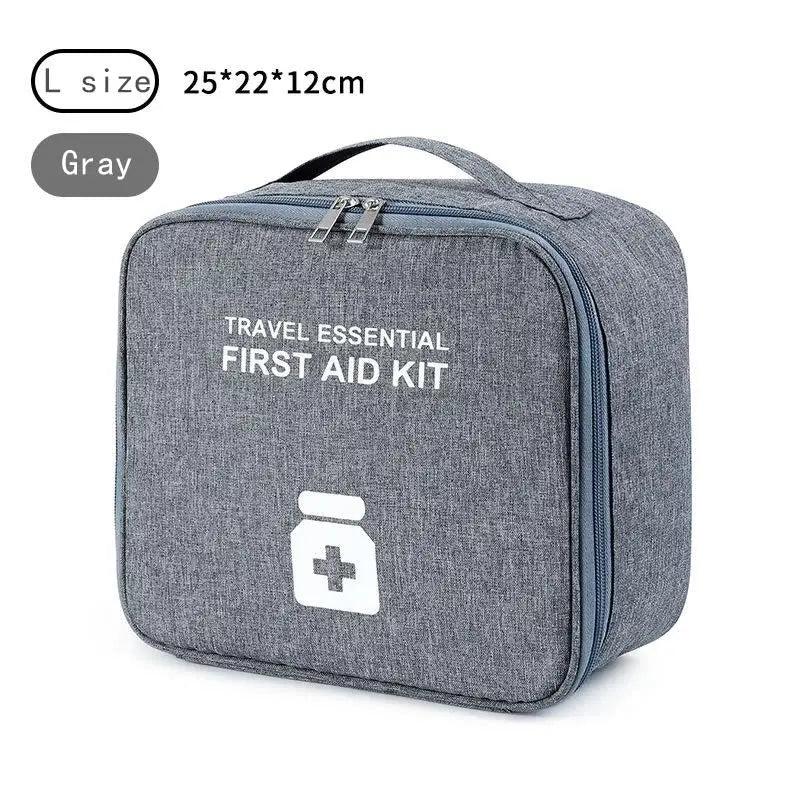 1PC Family First Aid Kit Portable Outdoor Travel Storage Bag Household Large Capacity Layered Medicine Storage Bag