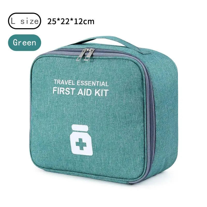 1PC Family First Aid Kit Portable Outdoor Travel Storage Bag Household Large Capacity Layered Medicine Storage Bag
