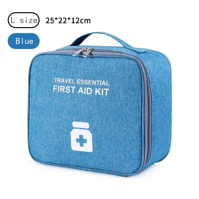 1PC Family First Aid Kit Portable Outdoor Travel Storage Bag Household Large Capacity Layered Medicine Storage Bag